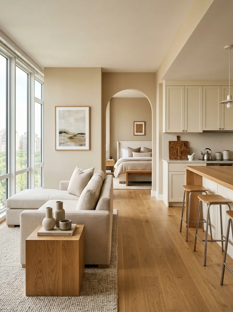 Repeat One Natural Material Across Several Rooms