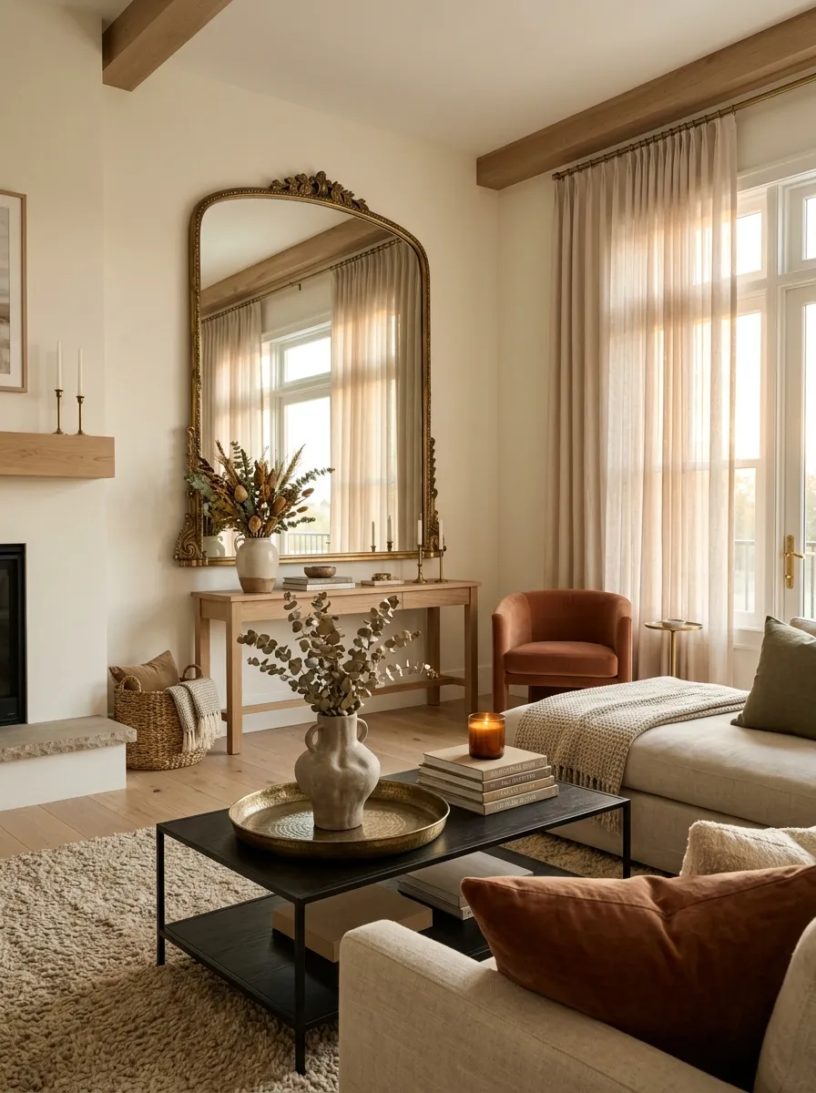 Replace Coastal Accessories With Aged Brass Details