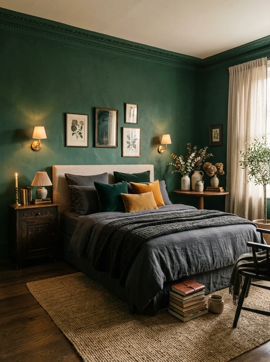 Replace Matching Nightstands With Mismatched Pieces