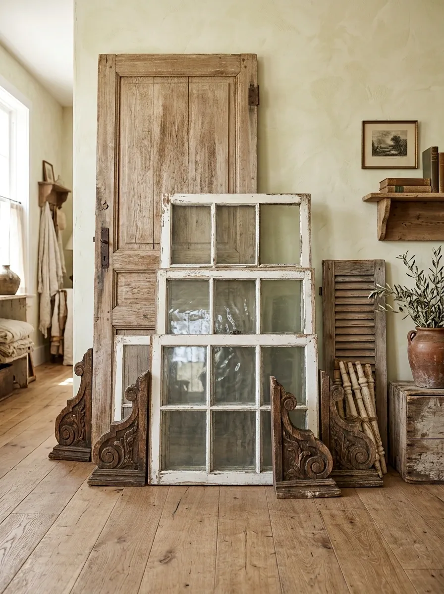 Salvaged Architectural Corner