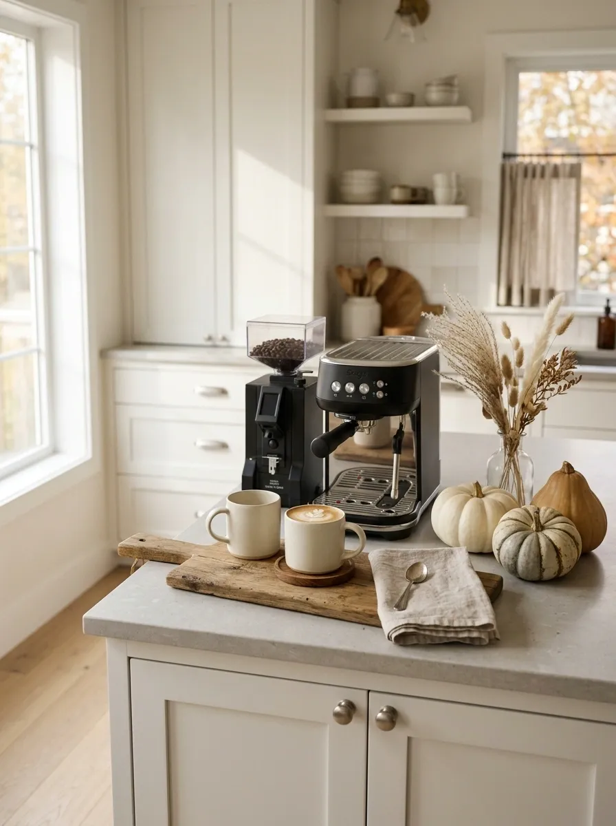 Scandinavian Fall Breakfast Counter