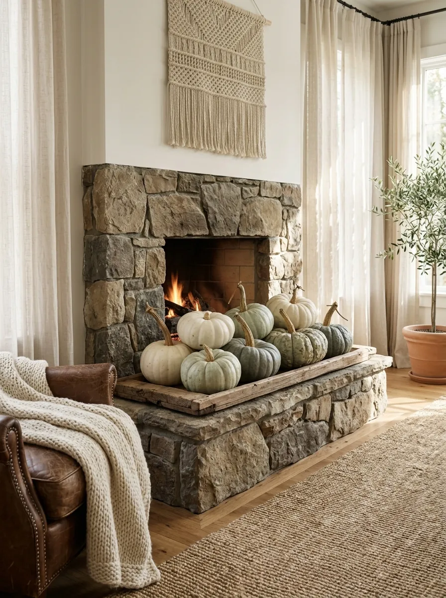 Scatter White And Heirloom Pumpkins Only