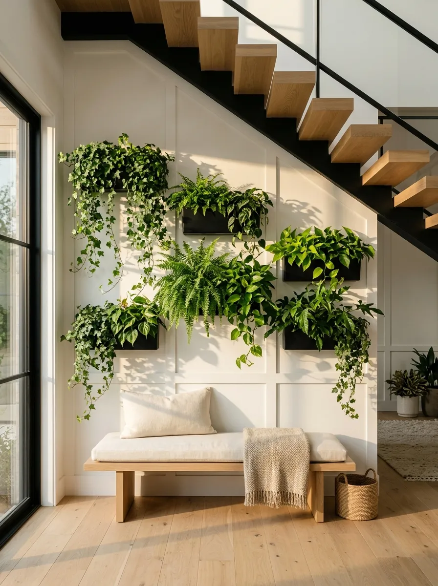 Skip Pots, Build a Vertical Planter Wall Instead