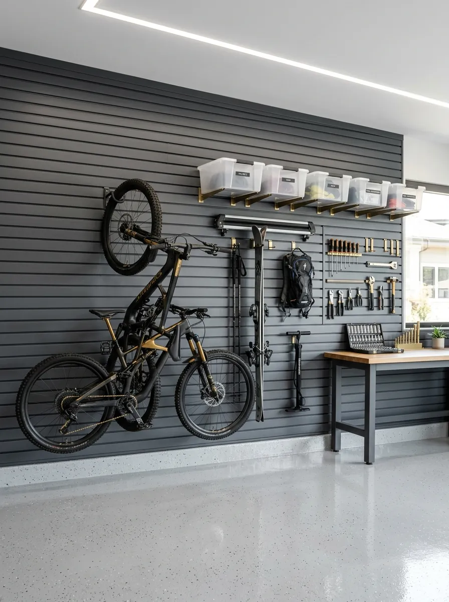 Slatwall Panels That Replace Drywall Storage