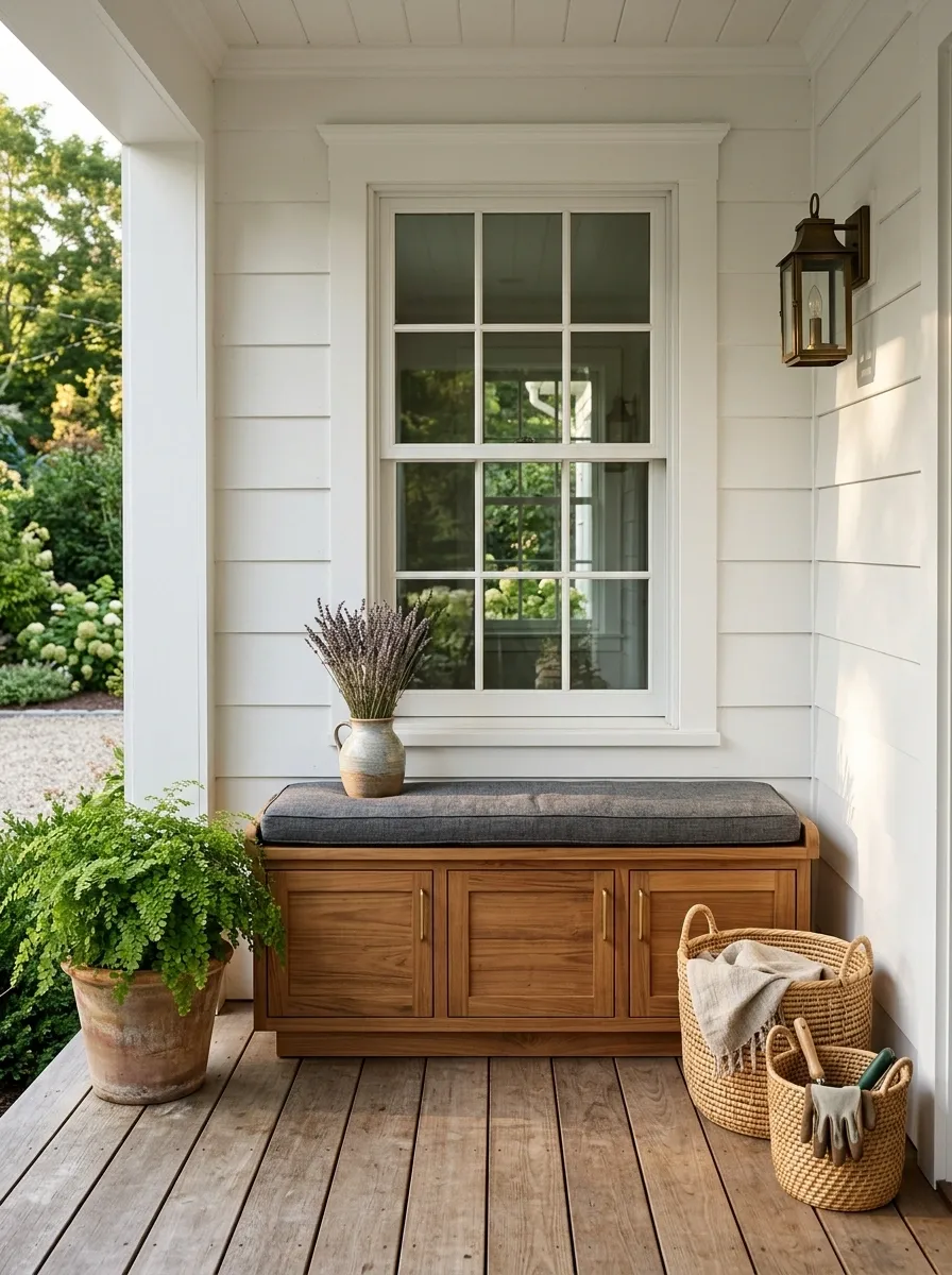 Slide a Storage Bench Under the Window