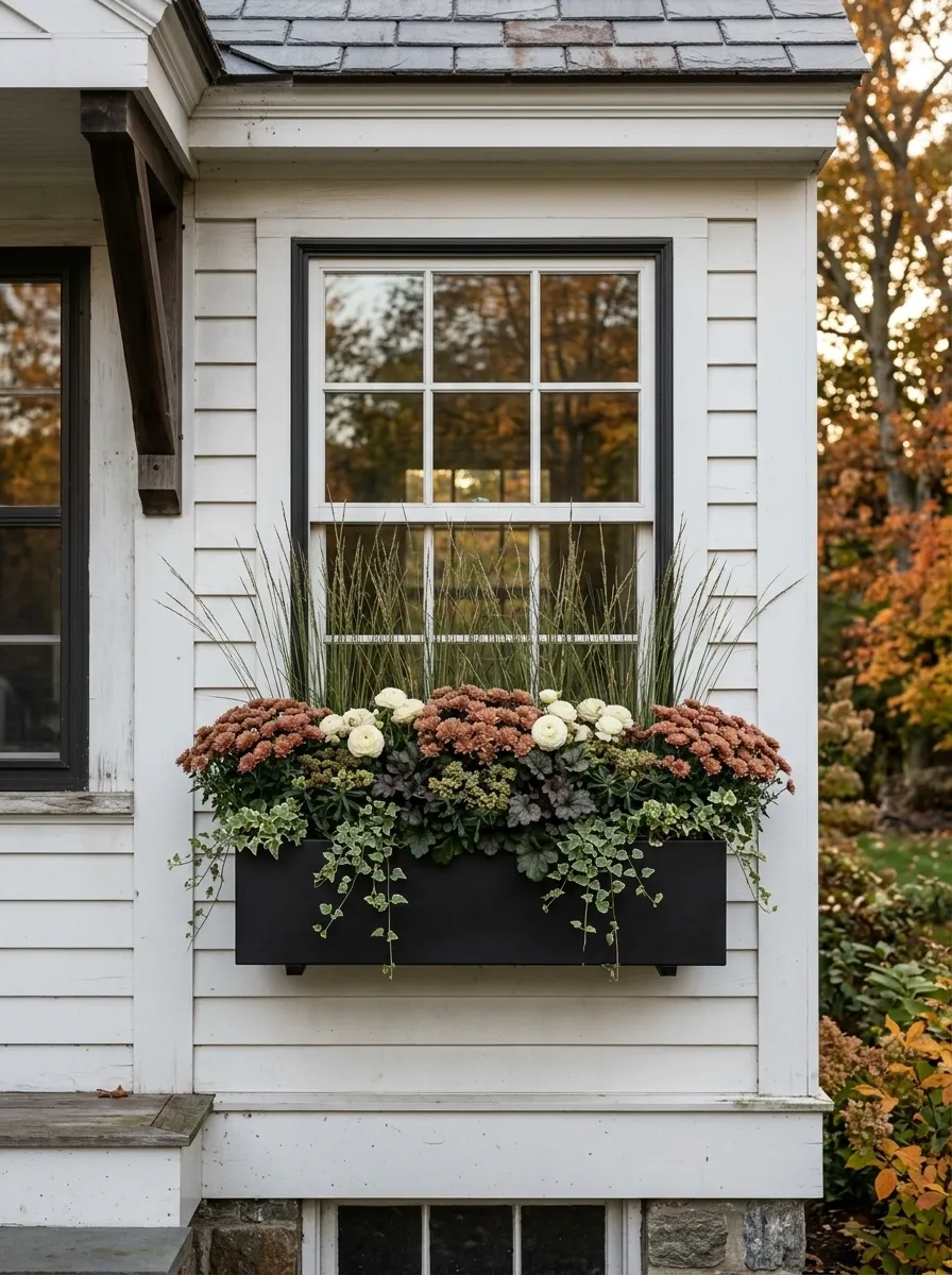 Small Window Box With Three-Level Structure