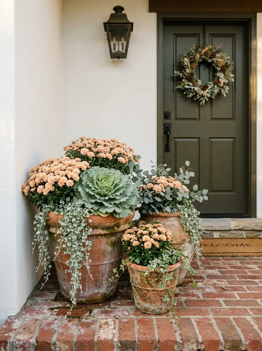 Soft Muted Terracotta Pastels