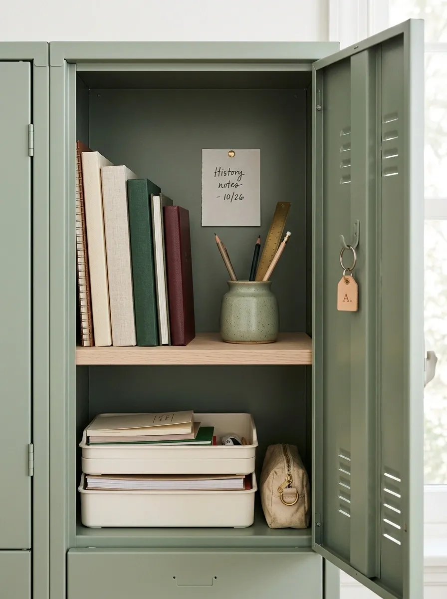 Soft Sage Academic Locker