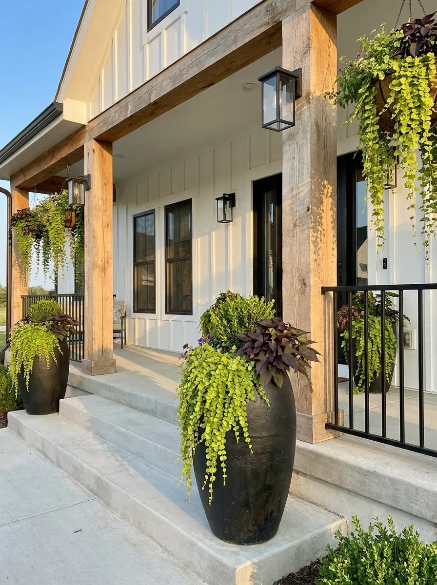 Soften the Hard Edges with Trailing Vines