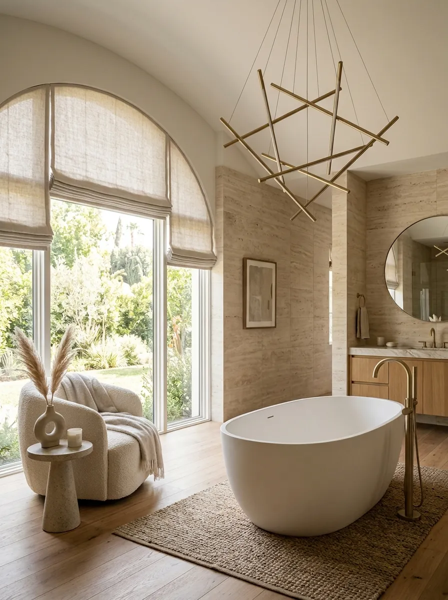 Statement Pendant Lights Move Beyond the Vanity