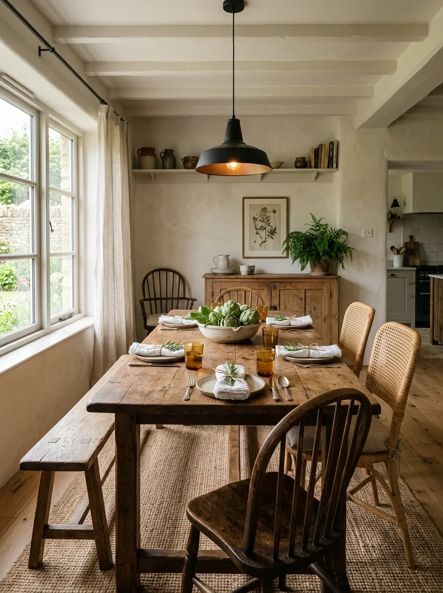 Style the Dining Area Around One Everyday Gathering Spot