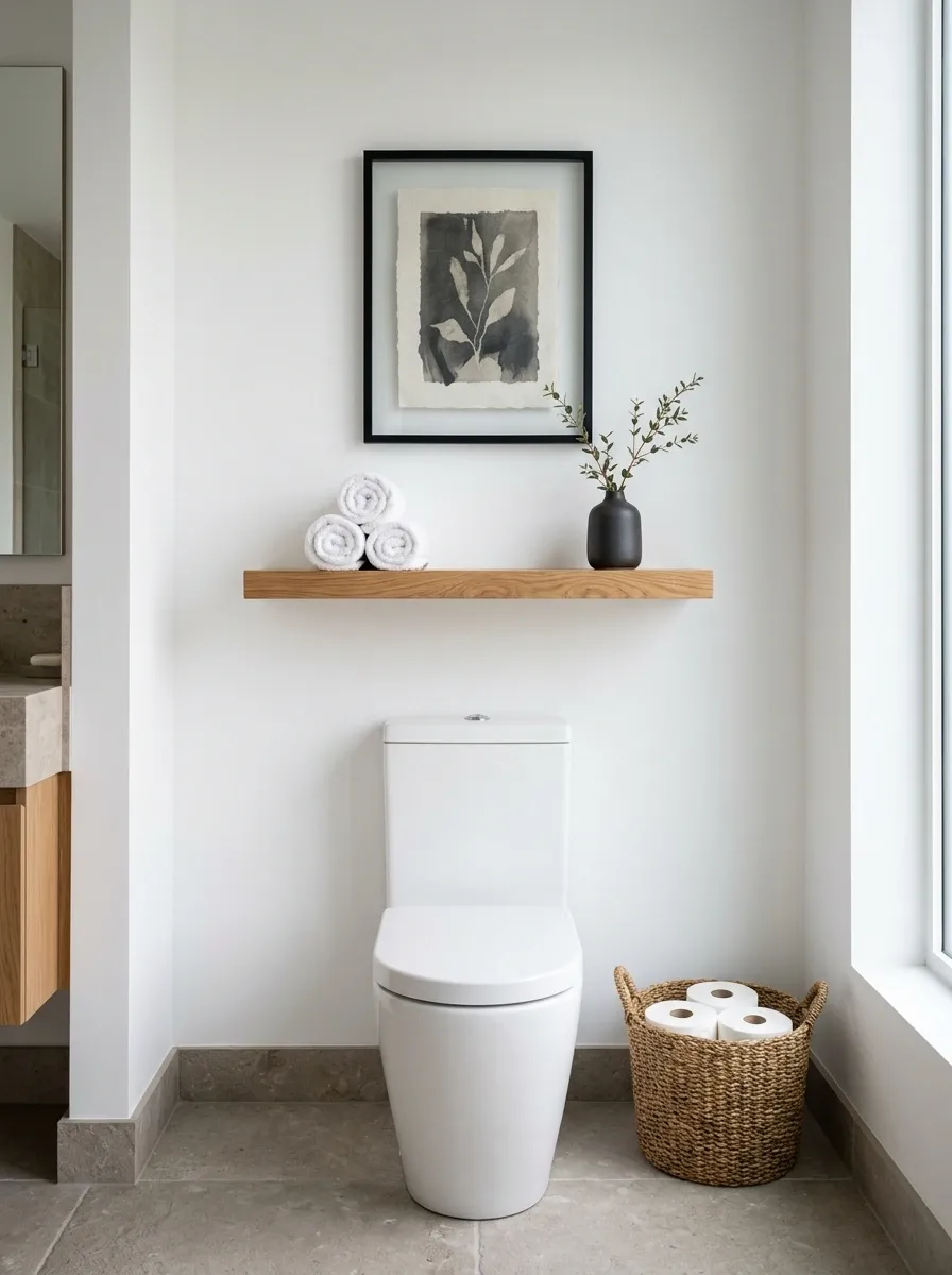 Style the Toilet Area Without Making It Look Staged