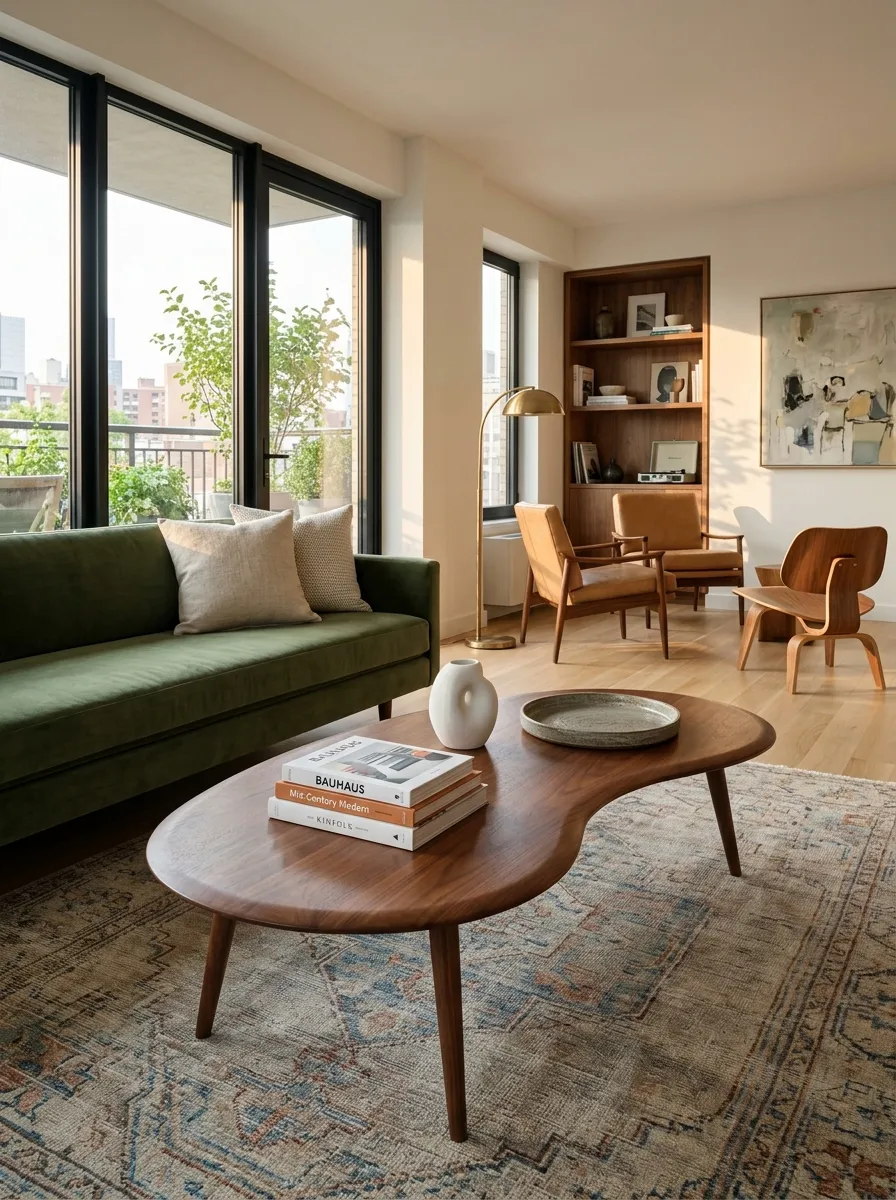Swap a Basic Coffee Table for a Sculptural Shape