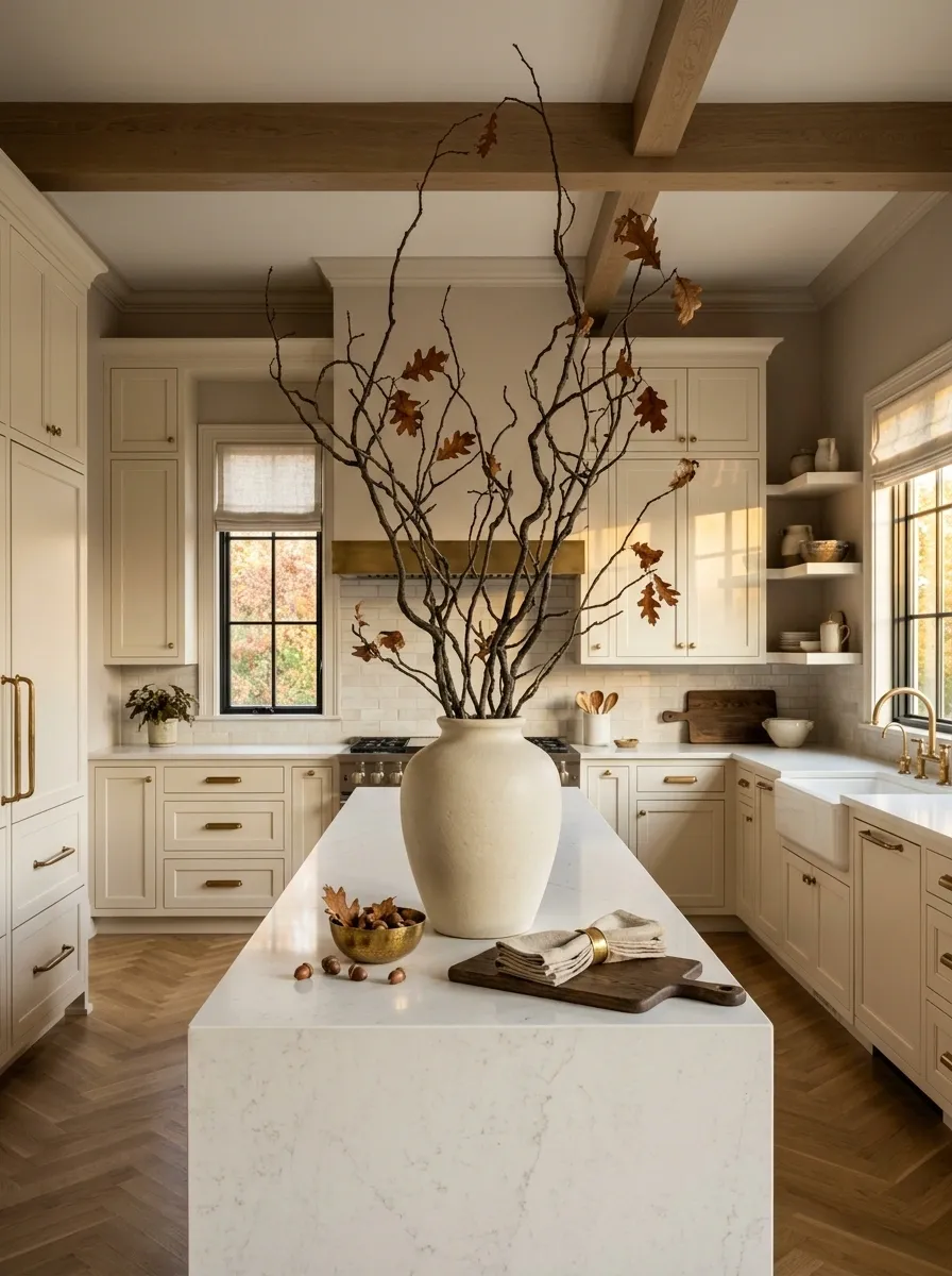Swap Faux Leaves for Foraged Branches
