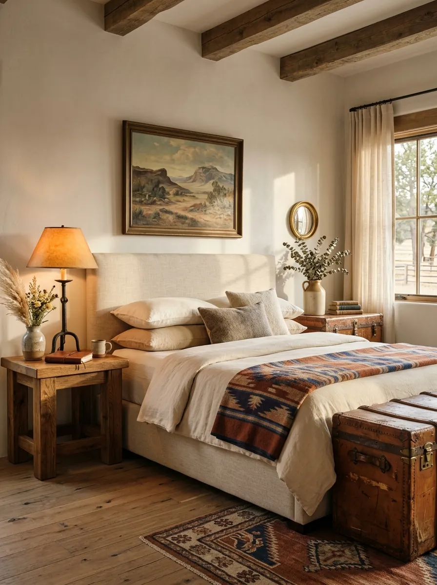 Swap Matching Nightstands for Rustic Pieces With Character