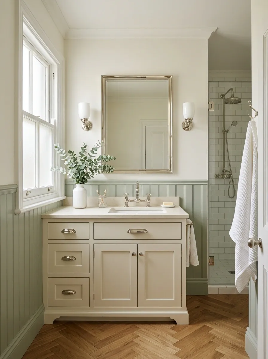 Swap Modern Fixtures for Polished Nickel Hardware