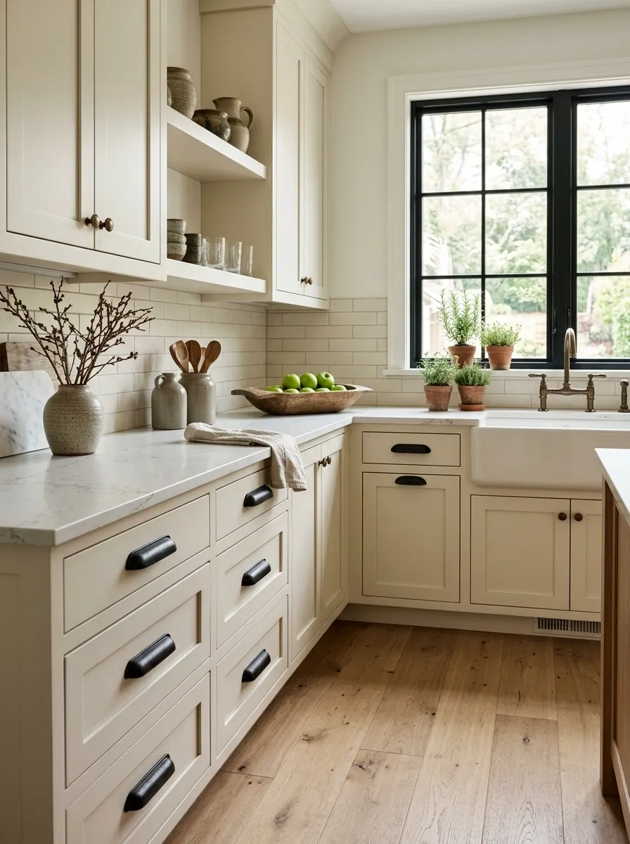Swap Shiny Hardware for Aged Metal Finishes