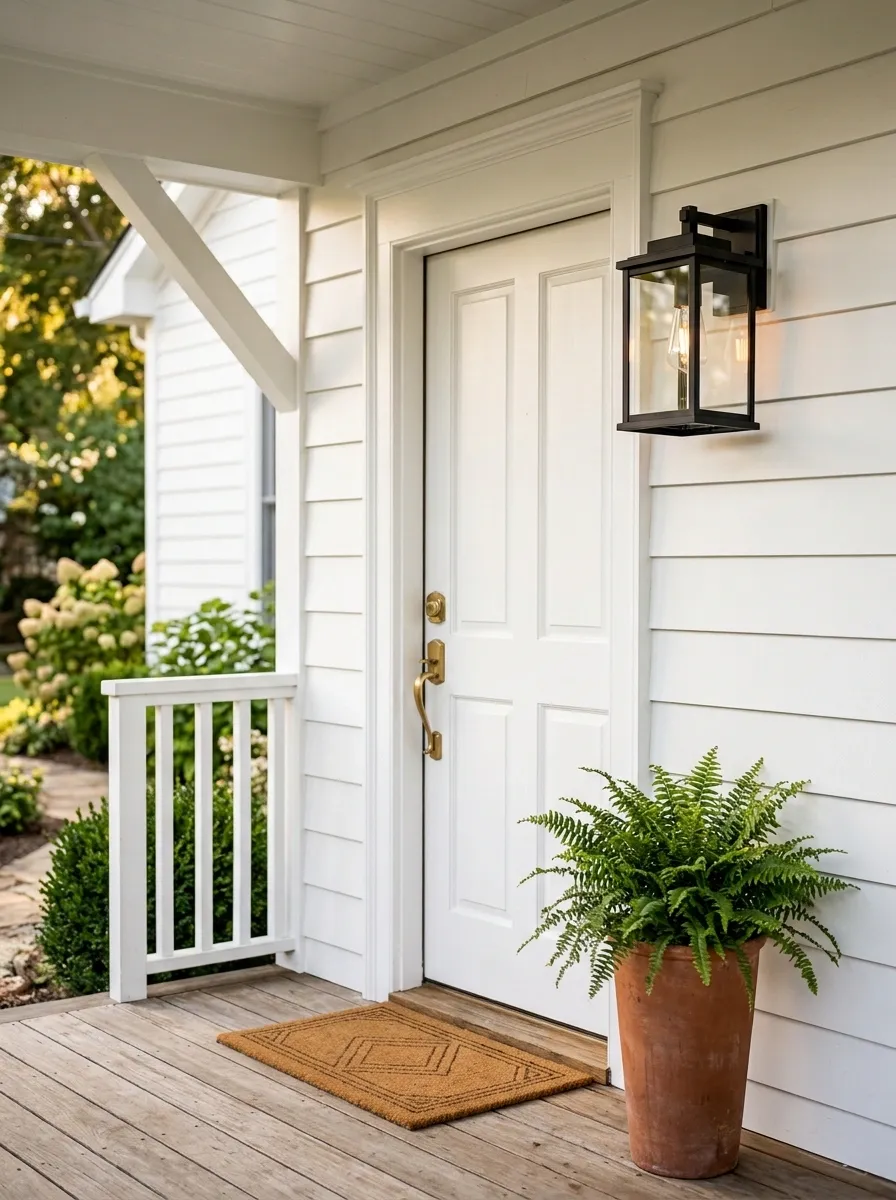 Swap the Porch Light Before Buying More Decor