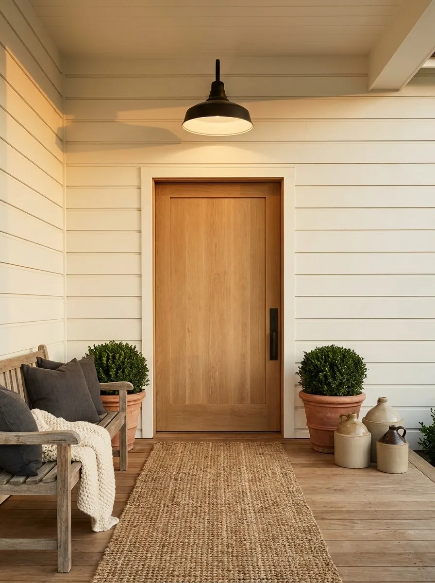 Swap Tiny Sconces for Barn-Style Gooseneck Lights
