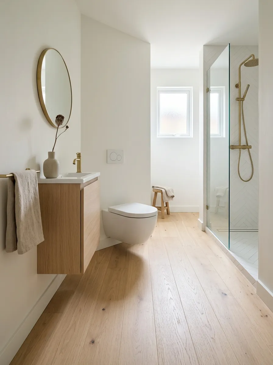 Swap to a Compact Round-Front Toilet Bowl