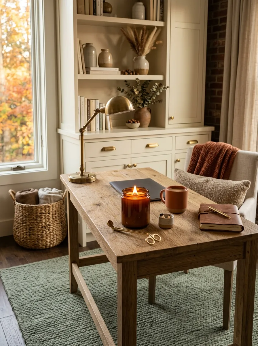 Switch to a subtle spiced woodwick candle