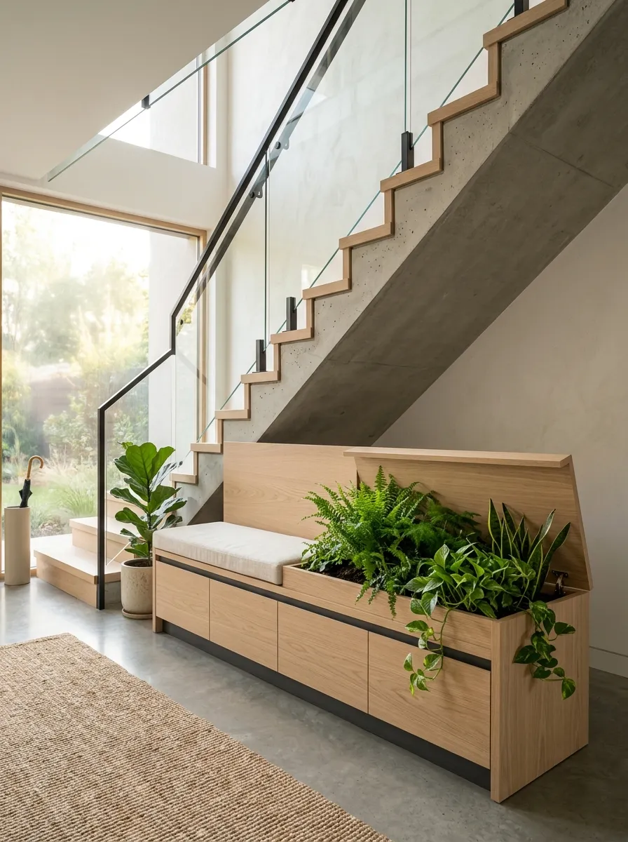 The Bench-With-Hidden-Planter Combo That Doubles Your Space