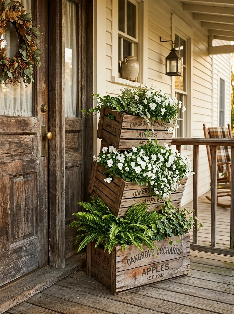 The Vintage Stacked Crate