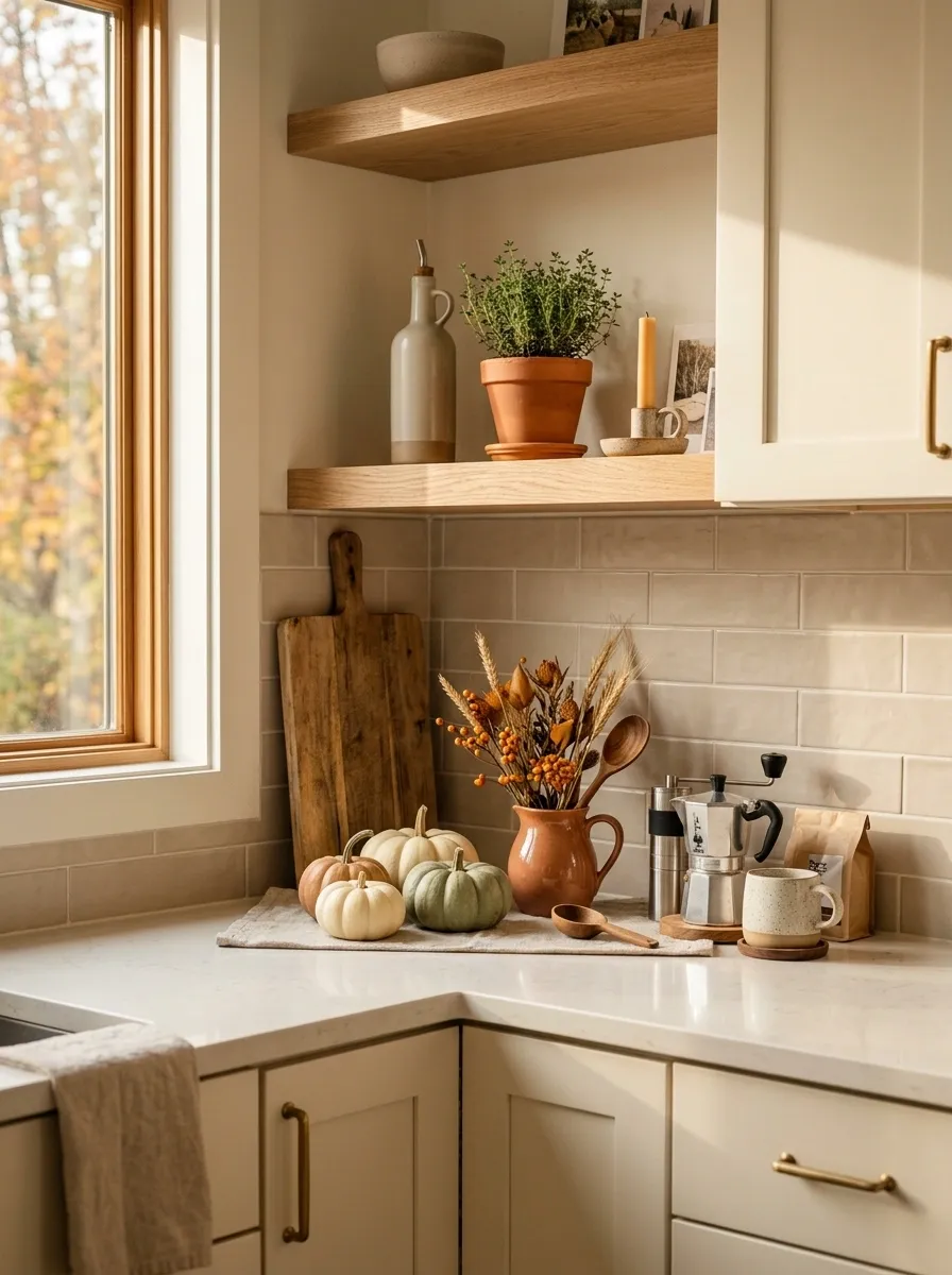 Tiny Apartment Counter With Vertical Styling