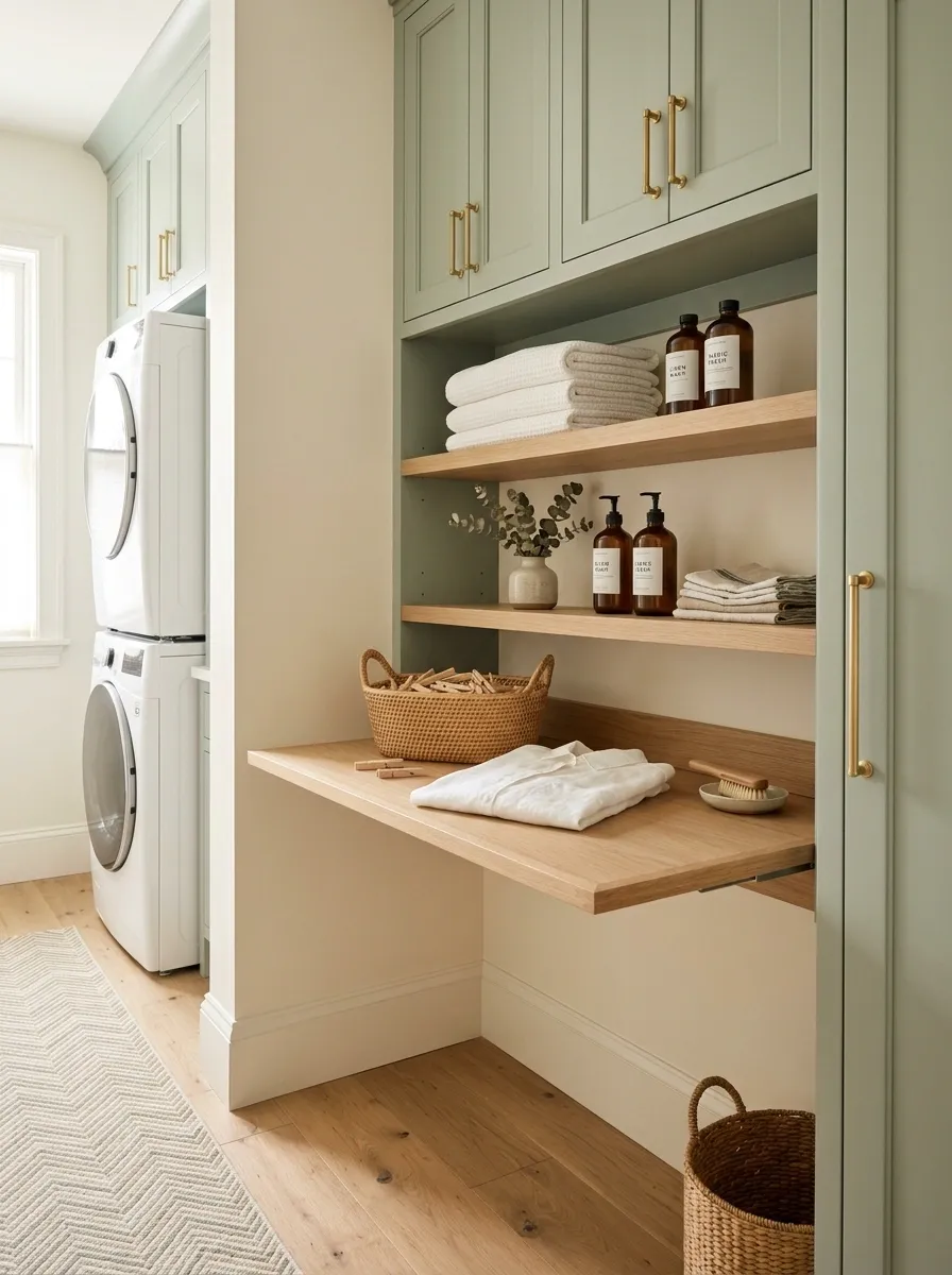 Turn an Unused Side Wall Into a Fold-and-Sort Station