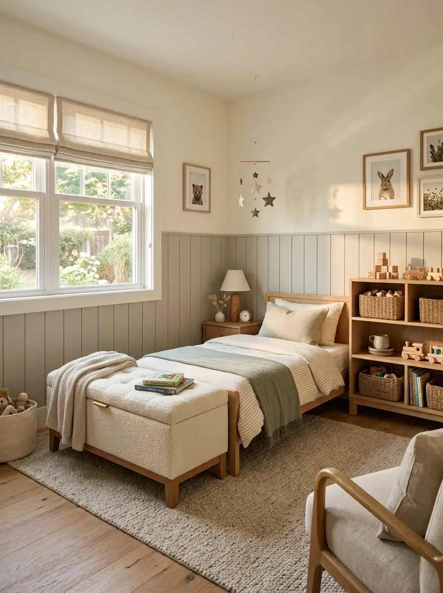 Use a Bench with Hidden Storage