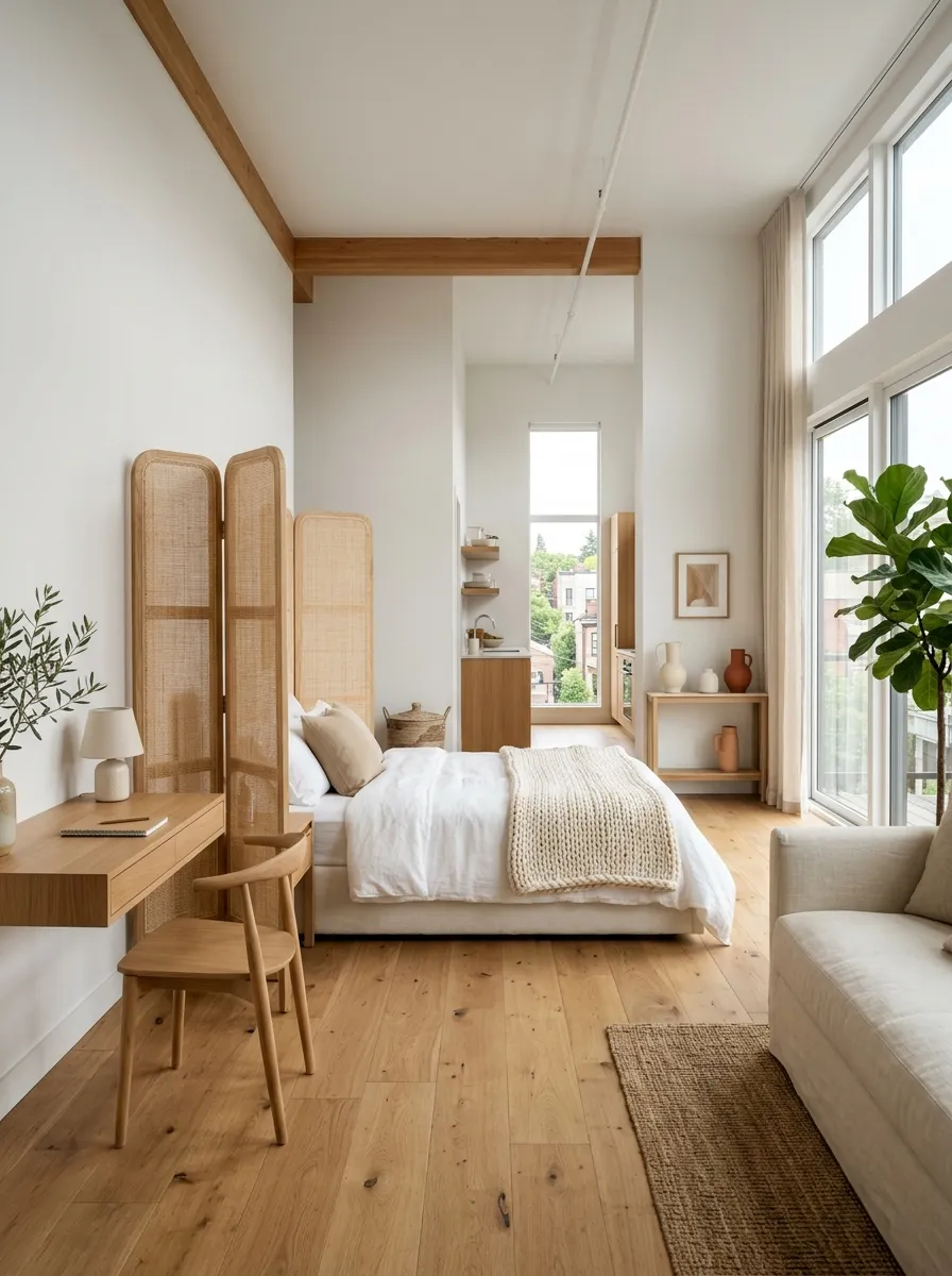 Use a Folding Screen Only Where You Need Privacy