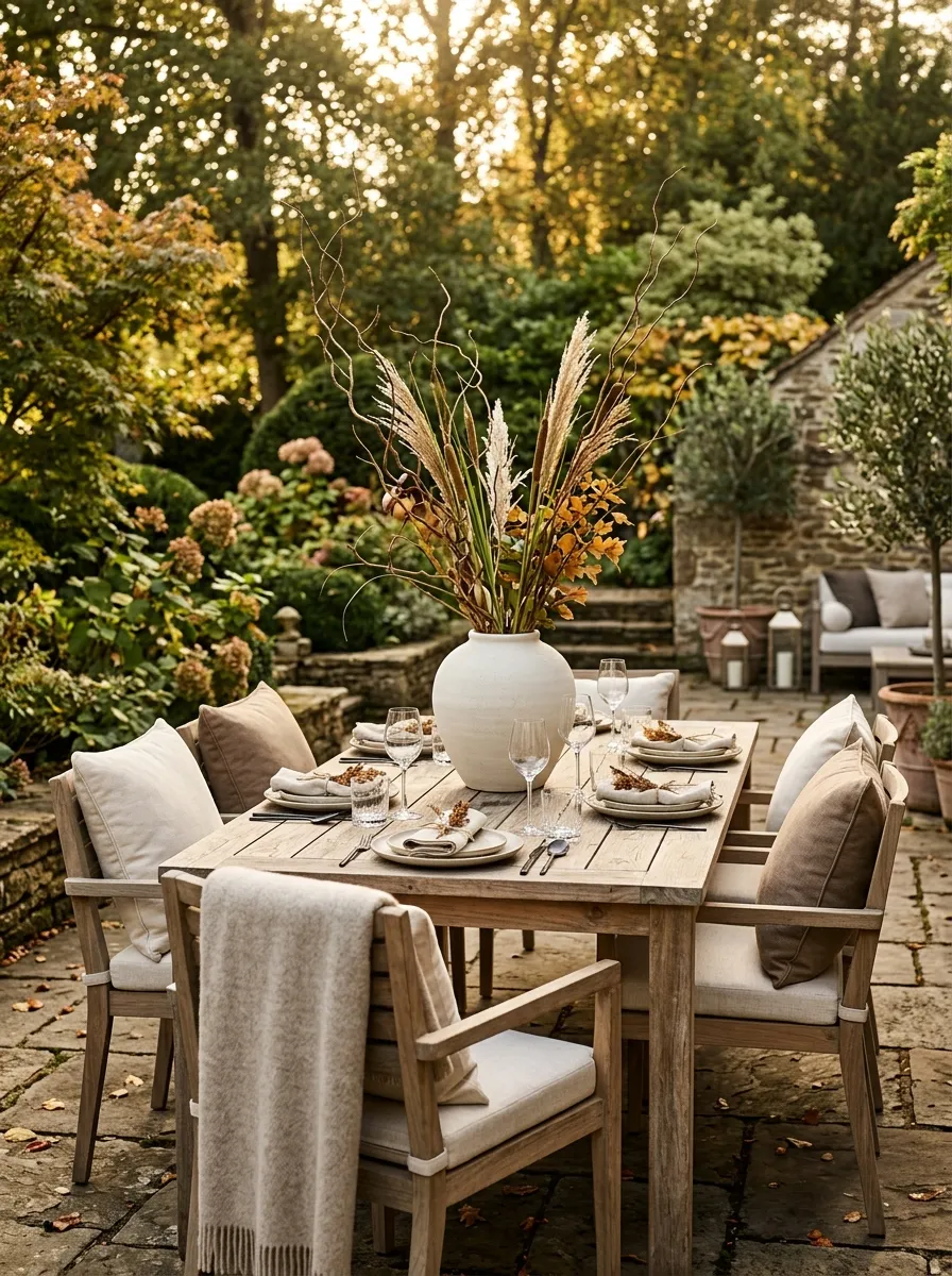 Use a Long Branch Arrangement Instead of a Tall Floral Display