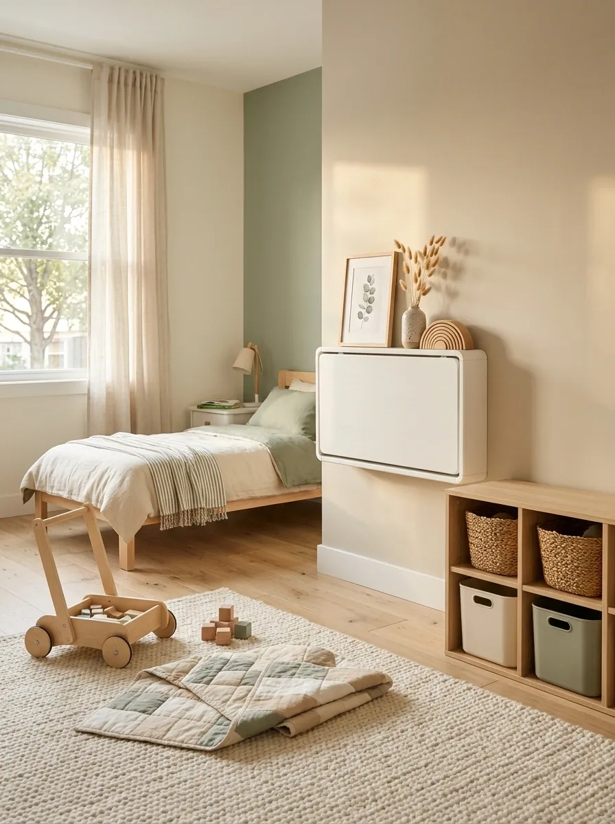 Use a Wall-Mounted Folding Desk