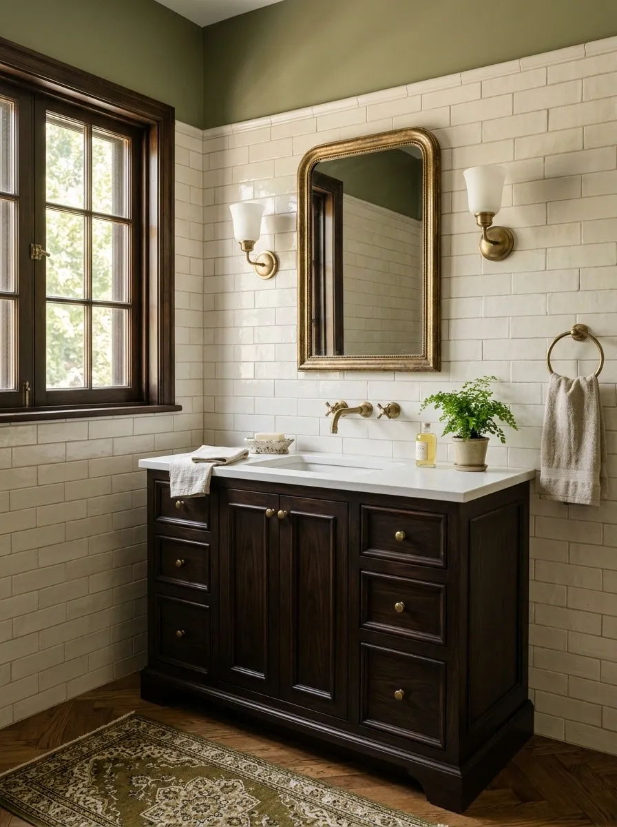 Use Aged Brass Where Modern Chrome Feels Too Sharp
