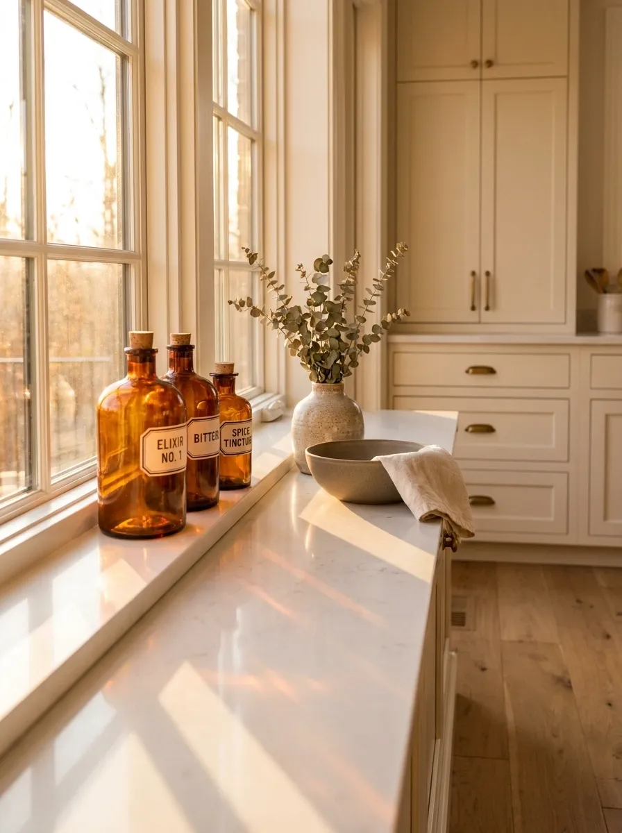Use Amber Glass Apothecary Bottles