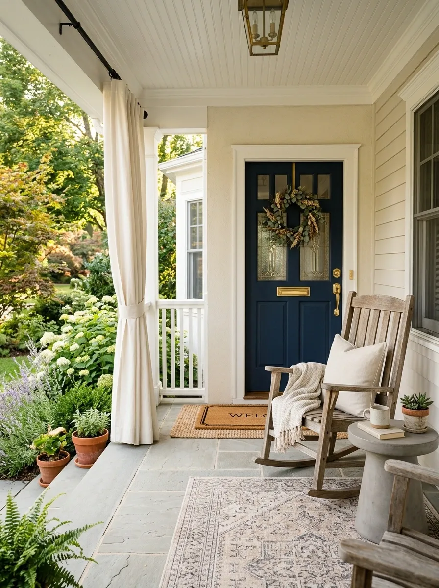 Use an Outdoor Curtain Only Where Privacy Is Actually Needed