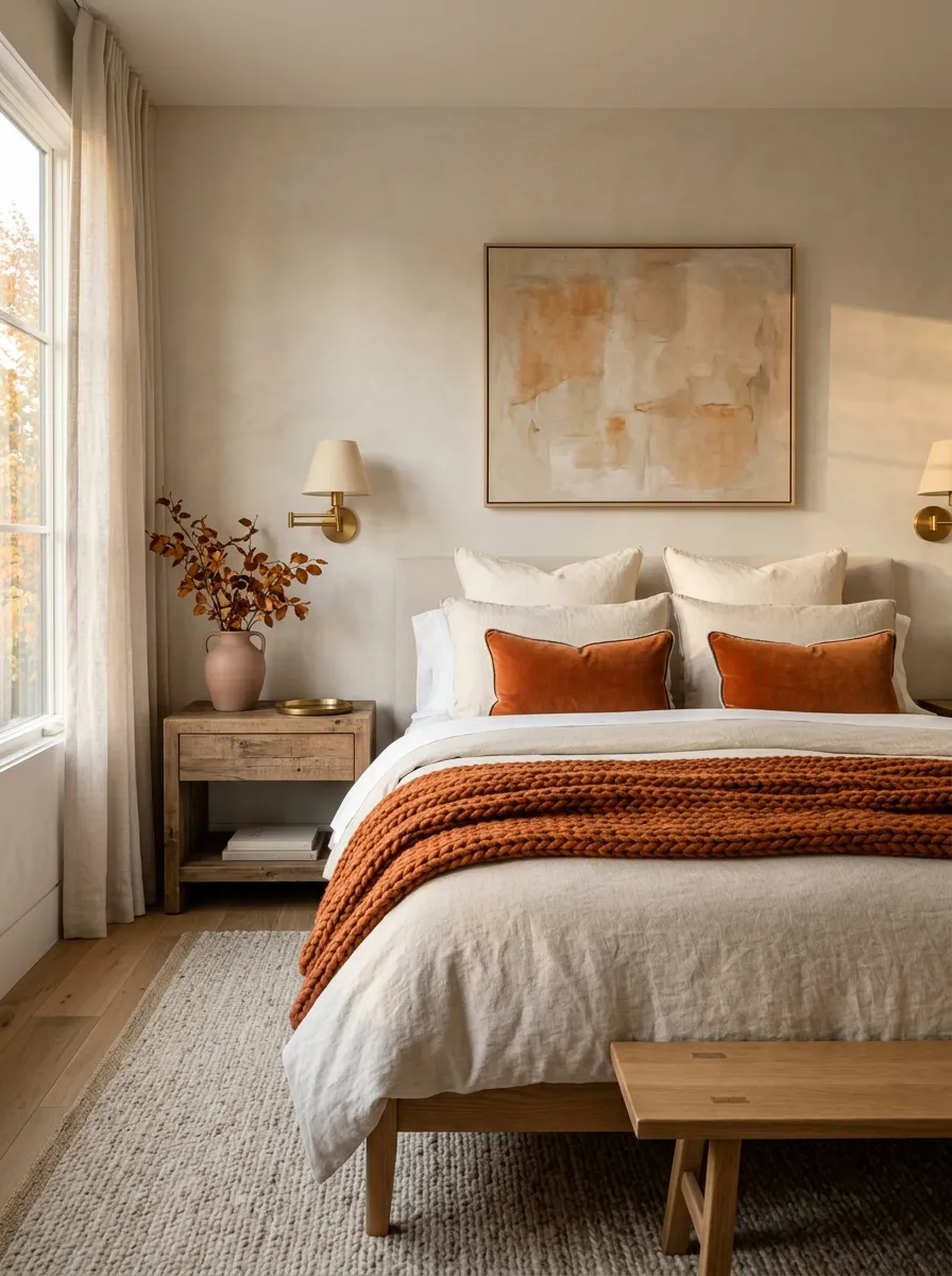 Use Burnt Orange as an Accent Instead of the Main Color