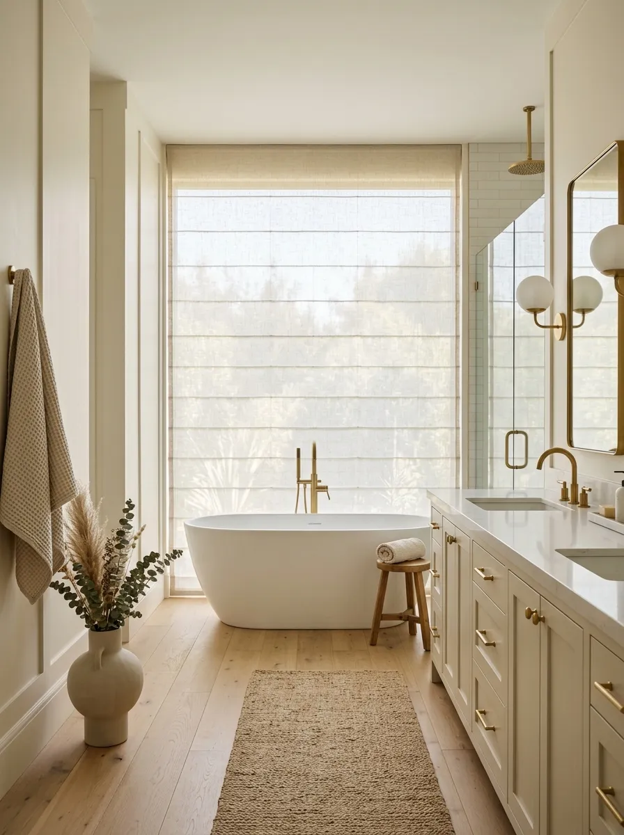 Use Curtains, Shades, or Frosted Glass Without Sacrificing Light