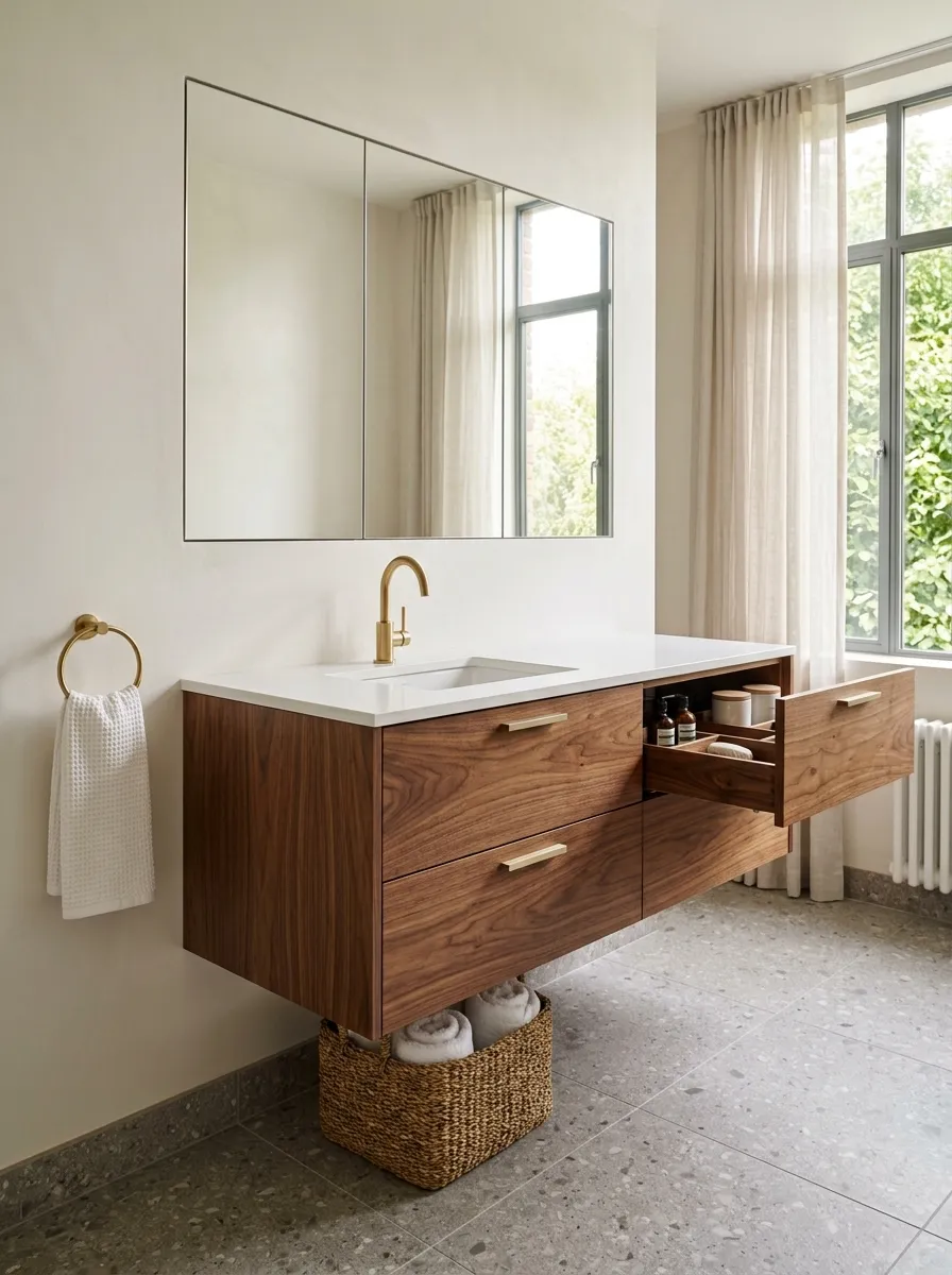 Use Integrated Storage Instead of Cluttering the Counter