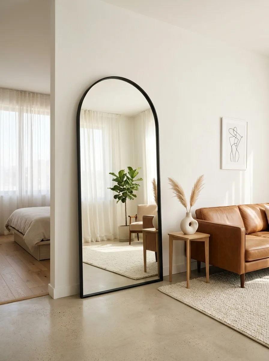 Use One Large Mirror Instead of Several Small Ones