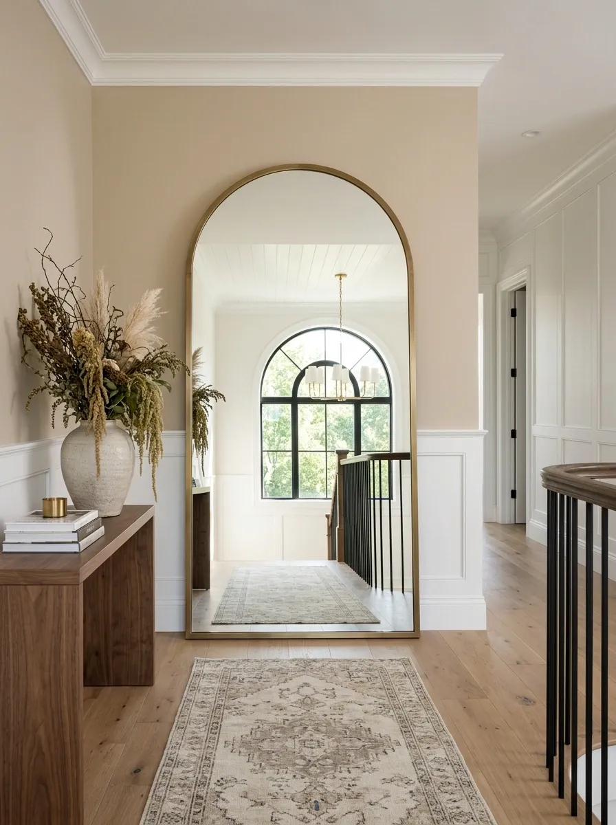 Use One Oversized Mirror to Bounce Light Around the Landing