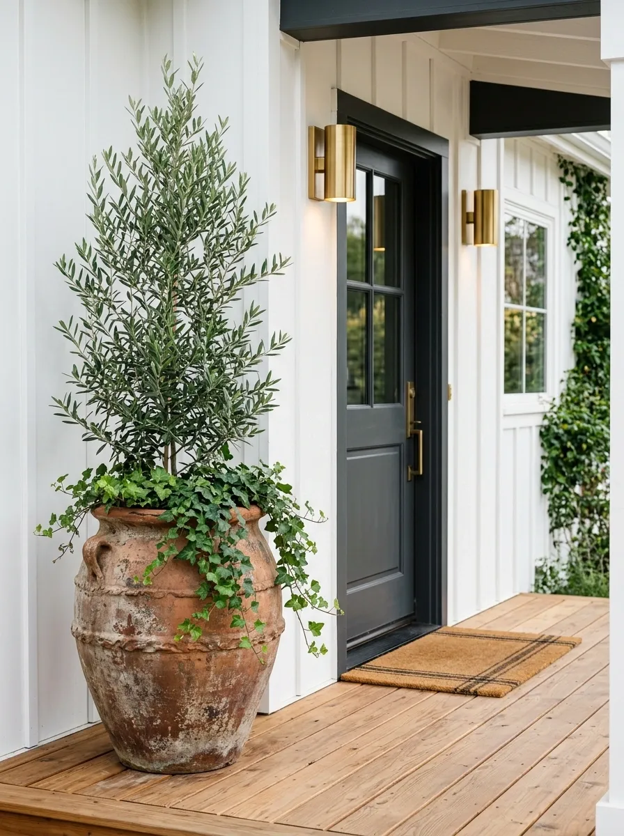 Use One Oversized Planter Instead of Several Tiny Pots