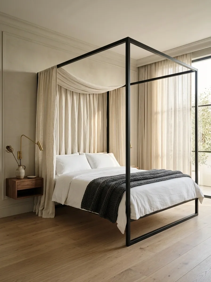 Use One Statement Textile Instead of Four Decorative Layers
