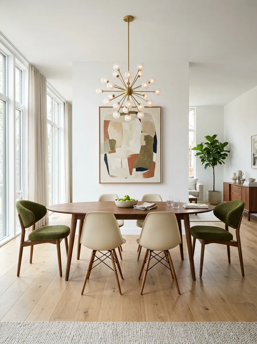 Use Six Matching Chairs Only When the Room Can Handle the Visual Weight