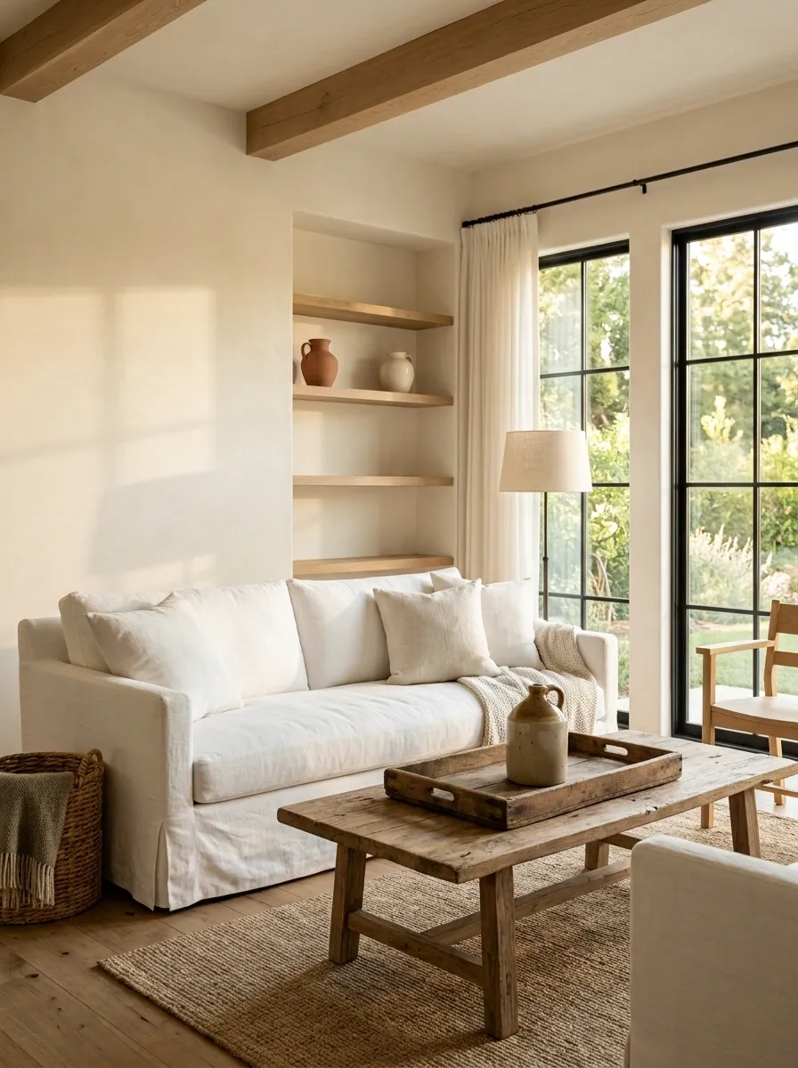 Use Vintage-Looking Decor Without Filling Every Shelf