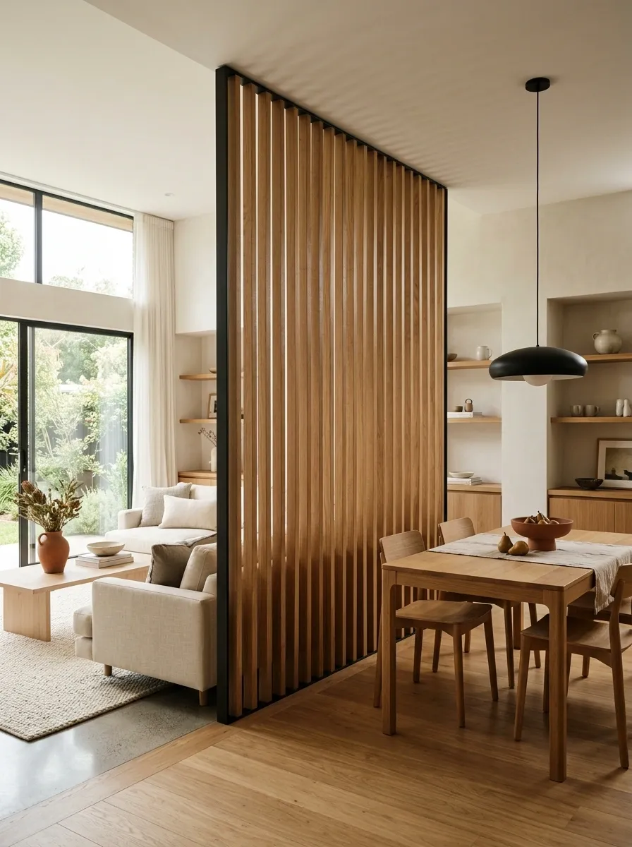 Warm Oak and Blackened Steel