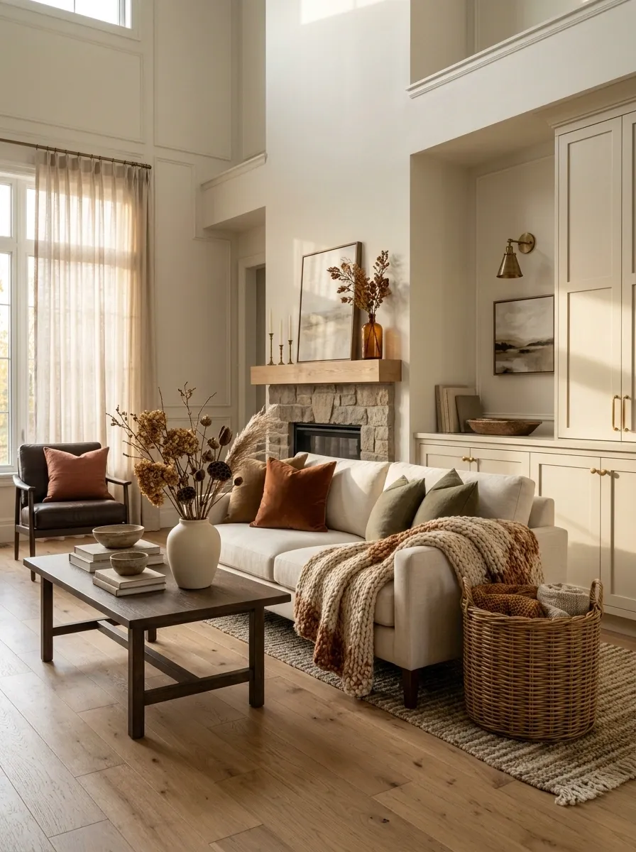 Warmth Comes From Texture and Contrast, Not Just Orange