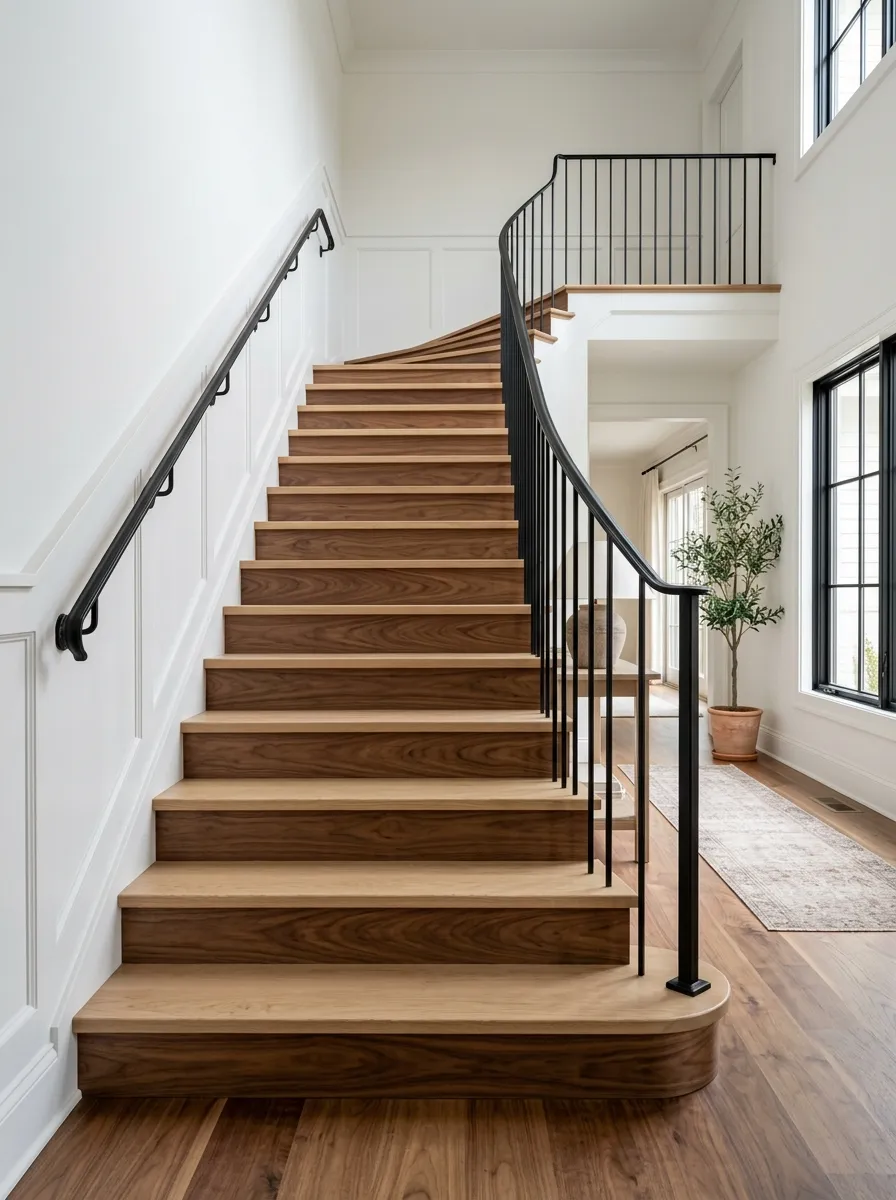 Wood Veneer Accent Risers