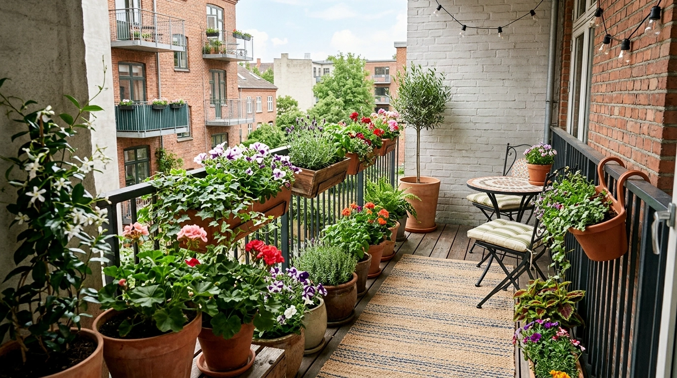 Balcony Planter Ideas for Adding More Greenery Without Losing Space