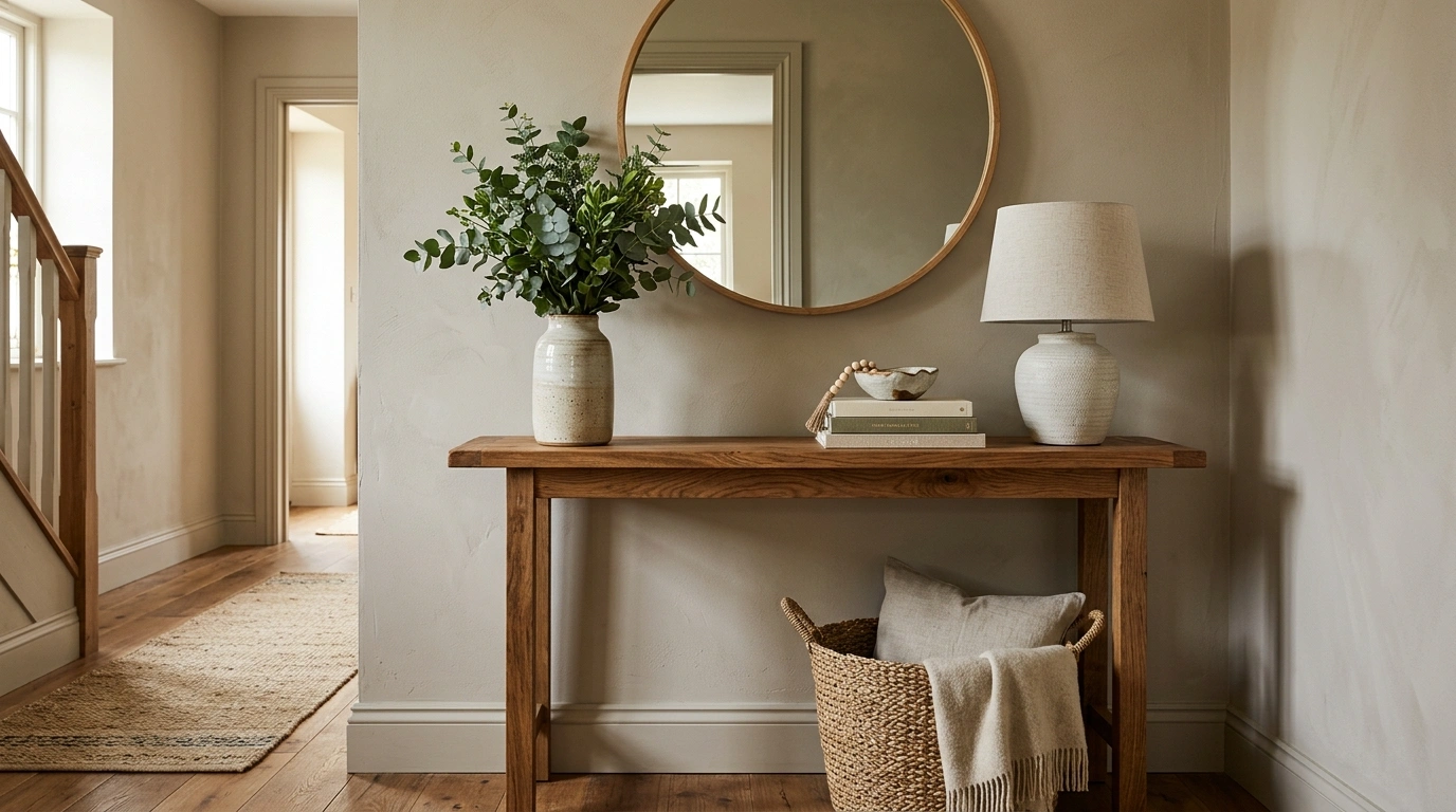 How to Style a Console Table Without Making It Look Cluttered